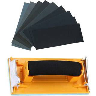 Sandpapir Variety Pack 120 til 3000 Assortered Grits Sand Paper 24 Pack Sandpapir 1 Hånd Sander 9x3,6 tommer Sanding Sheets Til træmøbler Finish