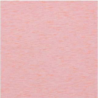 Stoffabschnitt Jersey pfirsich-neonorange 80x100cm - Pfirsich