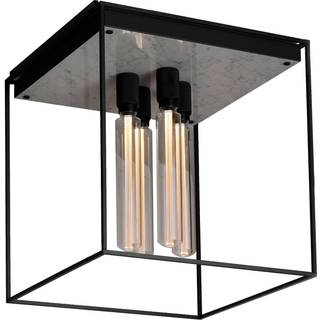 Caged 4.0 loftlampe med hvid marmor • Buster + Punch
