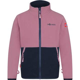 Trollkids Kid's Storfjord Jacket Fleecejakke Børn størrelse 176 farve pink