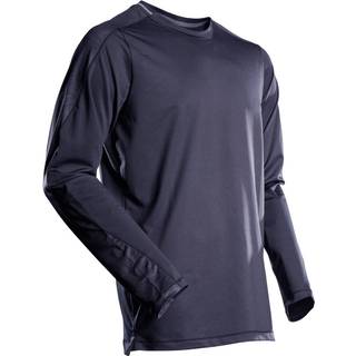 MASCOT CUSTOMIZED T-shirt, langærmet, mørk marine - 2XL