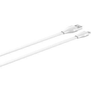 USB-kabel til Micro USB LDNIO LS553, 2.1A, 2m (hvid)