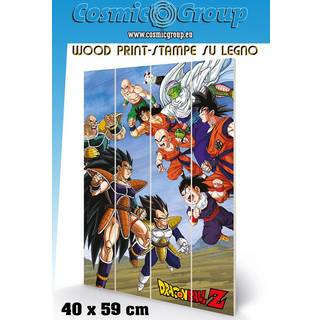 DRAGON BALL Z - Battle Clash - Wood Print 40x59cm