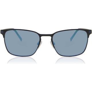 Firkant Fuld Kant Metal Blue Solbriller Mænd - SmartBuy Collection - Blue Black - 53mm