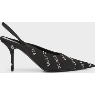 Balenciaga Square Knife slingback pumps - black - EU 39