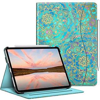 Fintie -sag til iPad Pro 11 -tommer (4./3. generation) 2022/2021 - Flere vinkler, der ser foliostativ d?kning med blyantholder og lomme, passer o