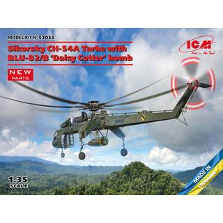Sikorsky CH-54A Tarhe with BLU-82/B Daisy Cutter bomb