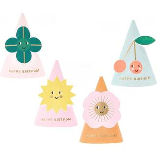 Paper Poetry Mini Partyhüte Happy Birthday 12cm