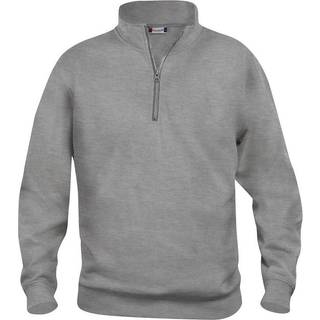 Clique 21033 Basic Half Zip Gråmeleret 5XL