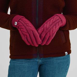 Tog 24 Tog 24 Dark Pink Grouse Winter Knitted Gloves