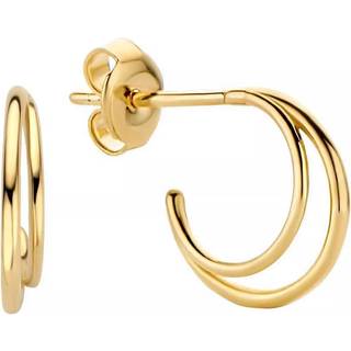 Jackie Ohrringe - Twin Hoops - JKE20.036 - gold