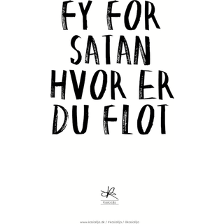 Kasia Lilja - SATAN FLOT - Plakat - A4