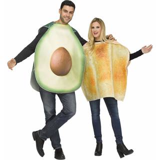 Avocado Toast Pärchenkostüm 2-teilig