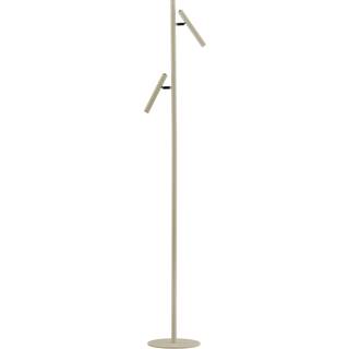Streak LED-gulvlampe, 2 lyskilder med dæmper, sand