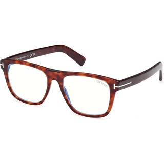 TOM FORD Mand FT5902-B 52 Optiske stel Acetat Havana Firkantet Normal