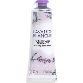 L’Occitane White Lavender Lindrende håndcreme 30 ml - 30 ml