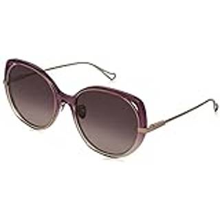 Nina Ricci SNR362 0D78 57 Solbriller Kvinder Brun - Transparent Purple Brown - 57mm