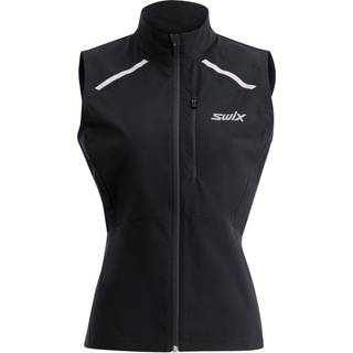 Swix Women's Pace Wind Vest Black, XS
