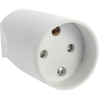 Nordic Quality Extension Cord w/ground (D) White