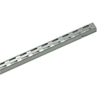 Closetmaid Shelftrack Nickel Standard lodret skabssystem hardware 30 tommer. Dobbelt slot holdbart st?l til skabe Pantries Utility vaskeri