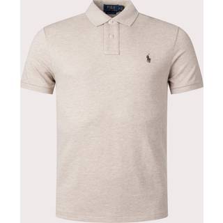 Polo Ralph Lauren Custom Slim Fit Polo Expedition Dune Heather