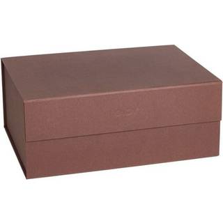 OYOY Hako opbevaringsæske A4 Dark caramel