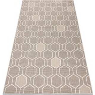 Tæppe SPRING 20404558 Hexagon streng, looping - beige 120x170 cm