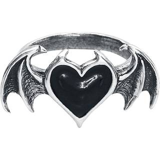Alchemy Gothic Black Soul Ring - Q / 8.5