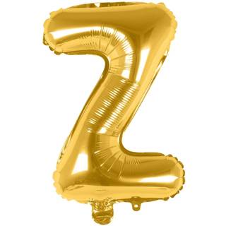 Folienballon Buchstabe gold 36cm