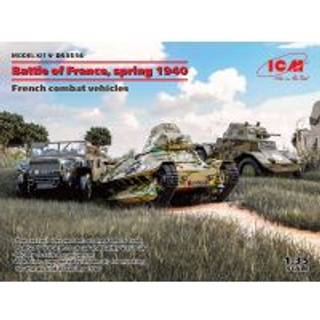 Battle of France, spring 1940 (Panhard 178 AMD-35,FCM 36,Laffly V15T)