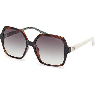 Guess Kvinde GU7921-H 52P Solbriller Injiceret Havana Grøn Firkantet Normal Skygge