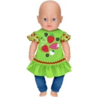 Dolly Moda Dress+Leggings Strawberry 43cm