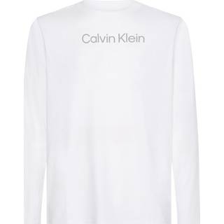 Calvin Klein Sport Essentials  LS T-shirt - White - Medium * Kampagne *
