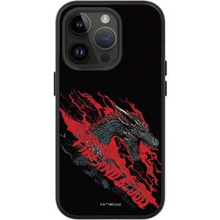 iPhone 14 Pro RhinoShield SolidSuit Håndværker Cover m. Game of Thrones - Dragon Fire & Blood