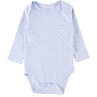 Livly Saturday Polkaprikmønstret Babybody Blå 74/80 cm    74/80 cm  mand