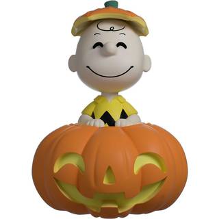YouTooz Pumpkin Patch Charlie Brown Vinyl Figur 4.5 """" Peanuts Officiel licenseret samleobjekt fra jordn?dder den amerikanske tegneserie og anima