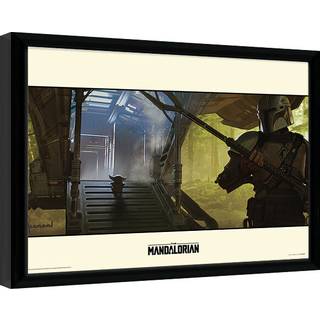 STAR WARS - The Mandalorian Explore - Framed Print 30x40cm