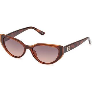 Guess Kvinde GU7910 52F Solbriller Injiceret Dark Havana Brun Cat Eye Normal Skygge