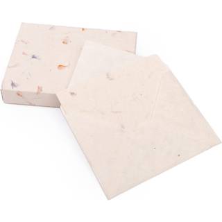 Himalayan Bazaar Lokta Paper lykønskningskort og konvolutsæt - Ecofriendly Stationary Blank Note Cards | Alle lejligheder lykønskningskort | Hånd