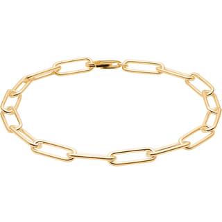 Avilé Jewelry Chain Armbånd 18 kt. Forgyldt Sølv AJ-B12-GP - Dame - 925 Sterling Silver