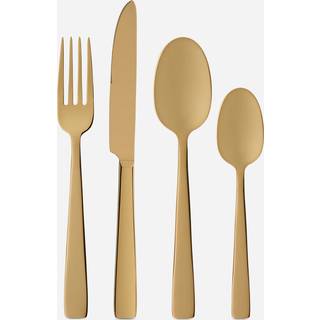 Dolce&Gabbana Casa Cutlery - Inox flatware, set of four, gold in gold 100% Stainless SteelPVD GOLD