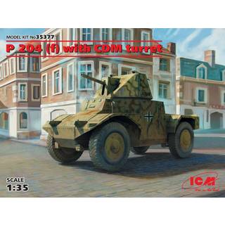 Panzersp��hwagen P 204(f)with CDM turret, WWII German Armoured Vehicle