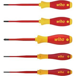Wiha SoftFinish SlimFix electric skruetrækkersæt, TX/LK/PZ - 5 dele