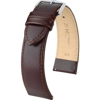 HIRSCH Osiris Calf Leather Watch Strap Brown