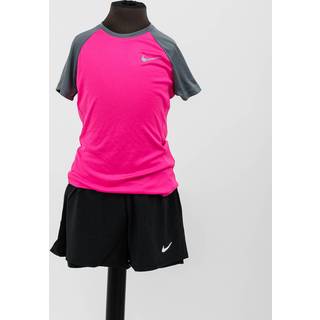 Nike Miler Crew Pige T-shirt Pink/Grå
