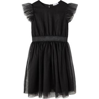 NAME IT Tyl Kjole Nutide Black