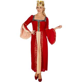 Middelalder dronning kostume - S