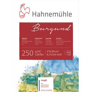 Aquarellblock Burgund rau 20 Blatt