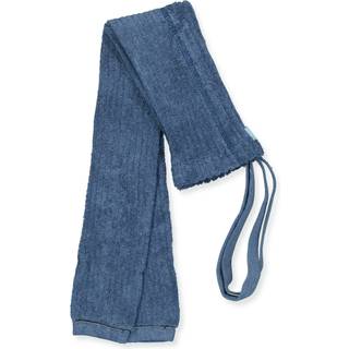 Silly Silas GOTS Granny Teddy Fodsløse strømpebukser Steel Blue Blend 2-3 Y  Blå  2-3 år  Unisex