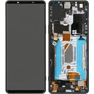 Sony Xperia 1 III Original Skærm - Sort